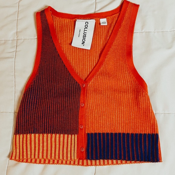 SOLD! COLLUSION Knitted Tank - Picture 4 of 7